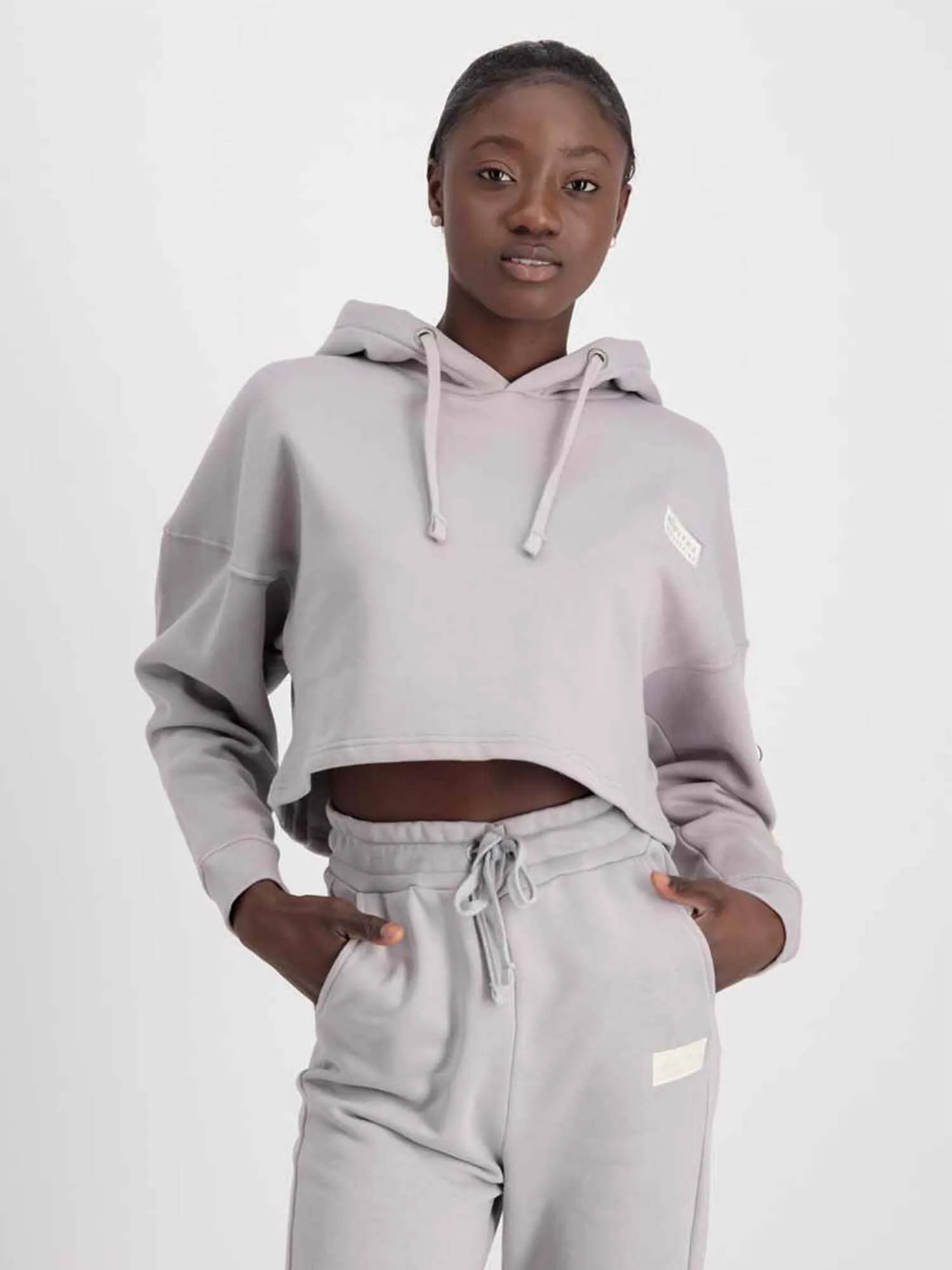 ORGANICS CROPPED HOODIE W