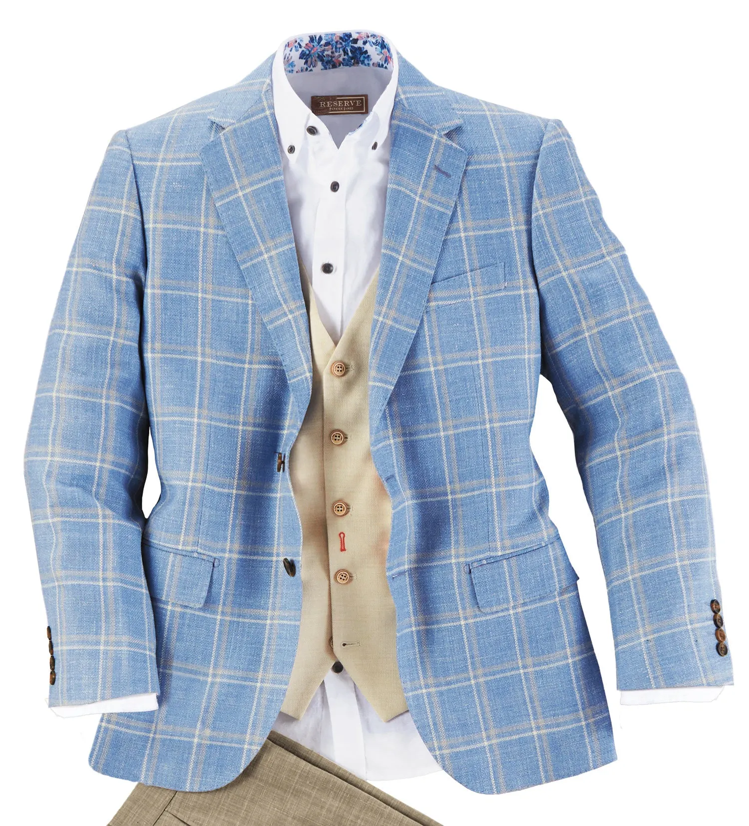 Patrick James Windowpane Sport Coat