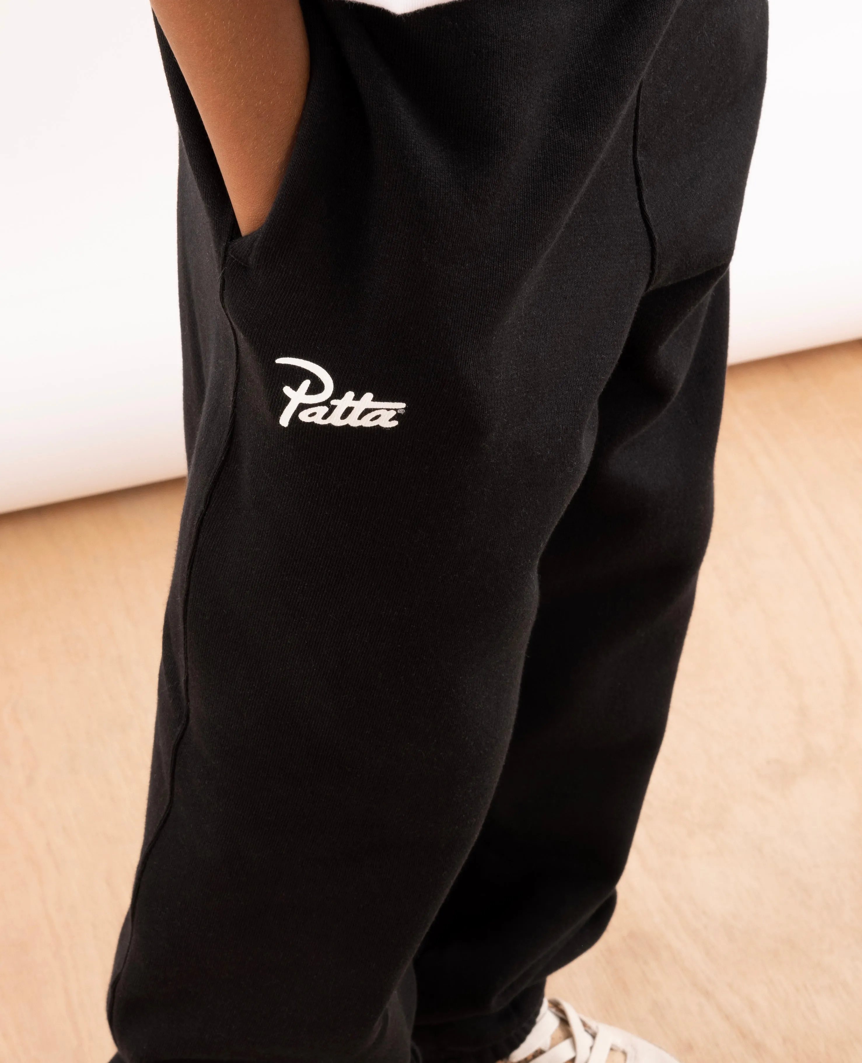 Patta Kids Jogging Pants (Black)