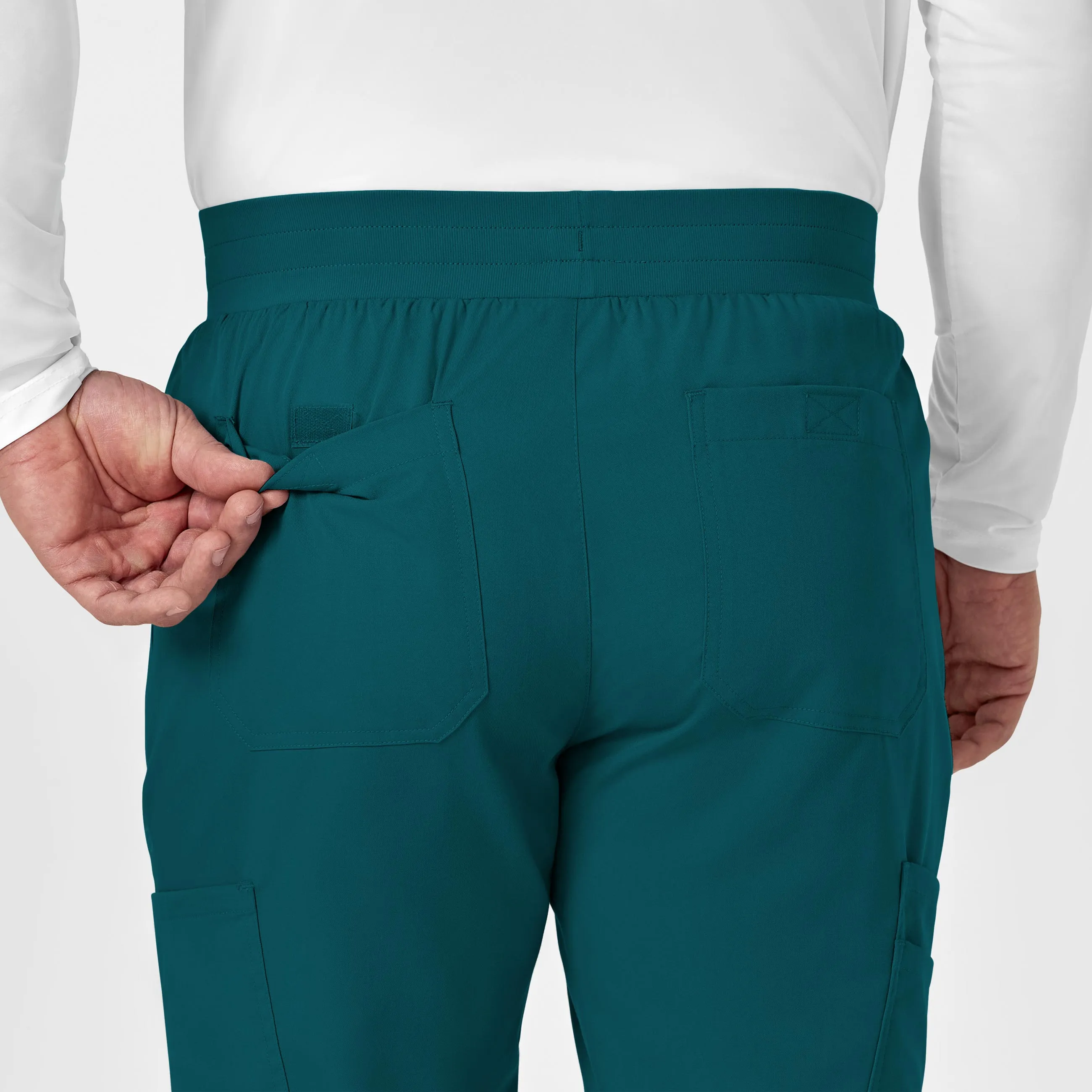 PRO Men's Cargo Jogger Scrub Pant - Caribbean