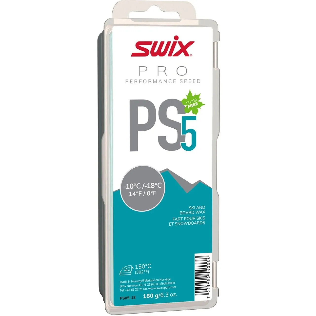 PS Wax Performance Sport 180G - Fluor-Free