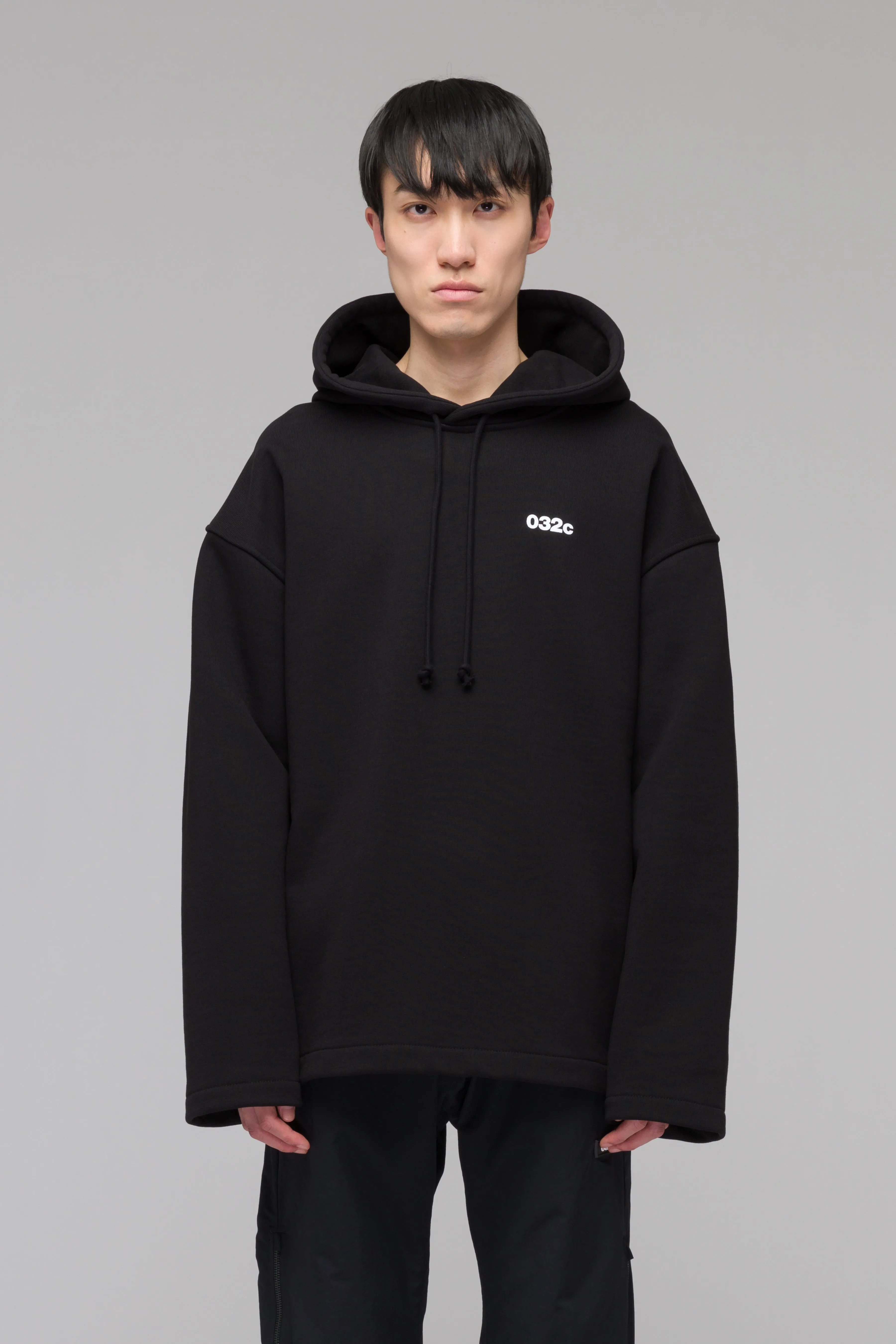 "CONTENT" MAXI HOODIE