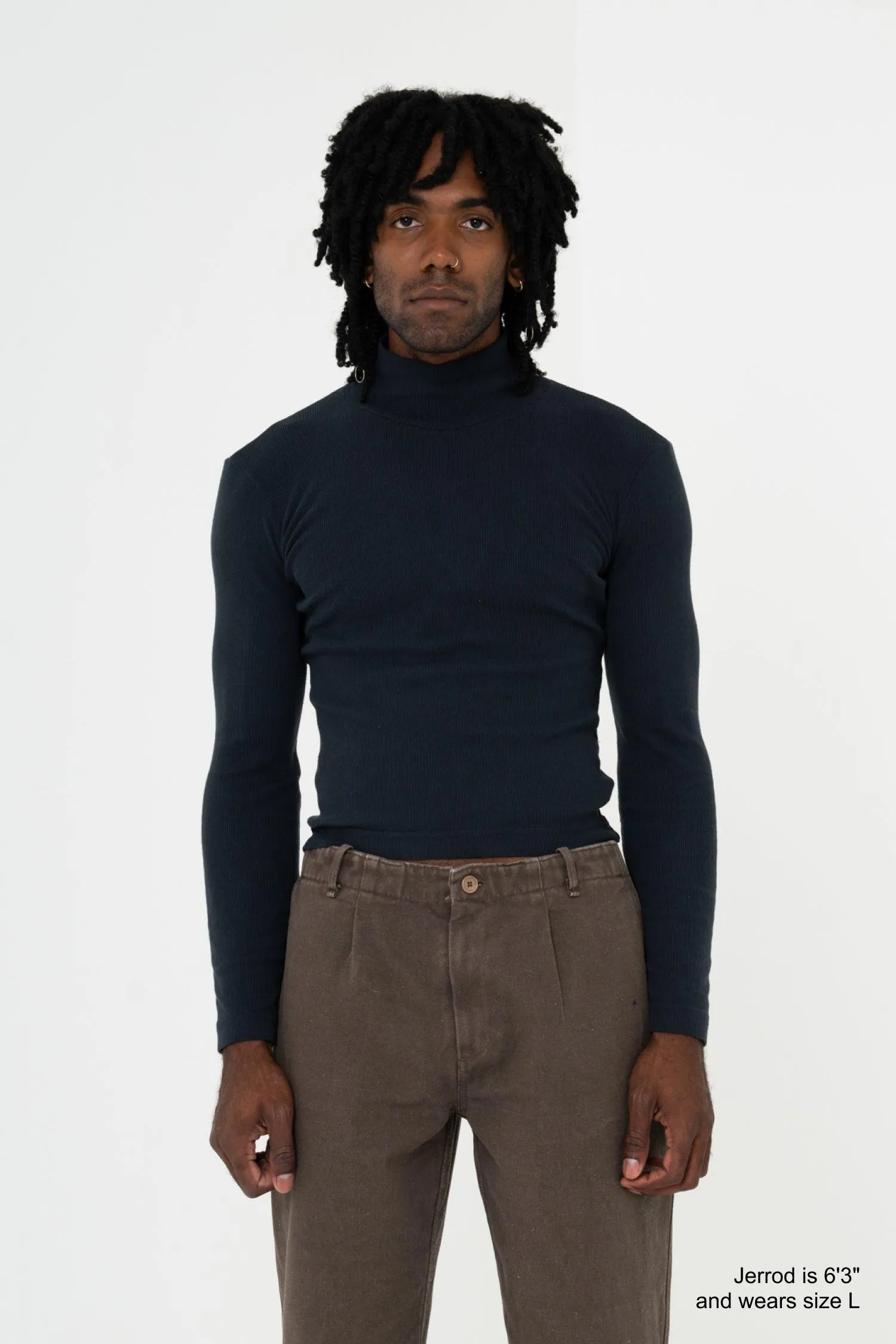 Rib Turtleneck