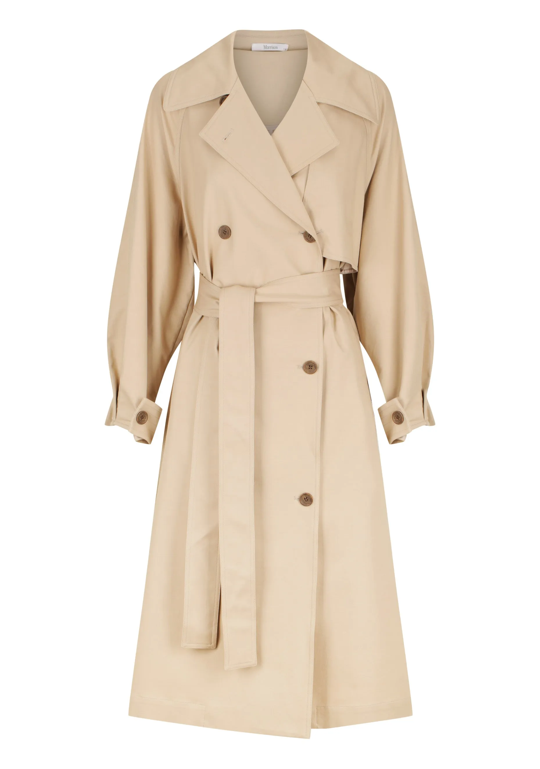 Rory Trench Coat_Biscuit