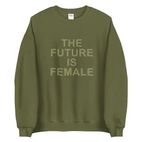 THE ESSENTIAL UNISEX SWEATSHIRT MILITARY GREEN