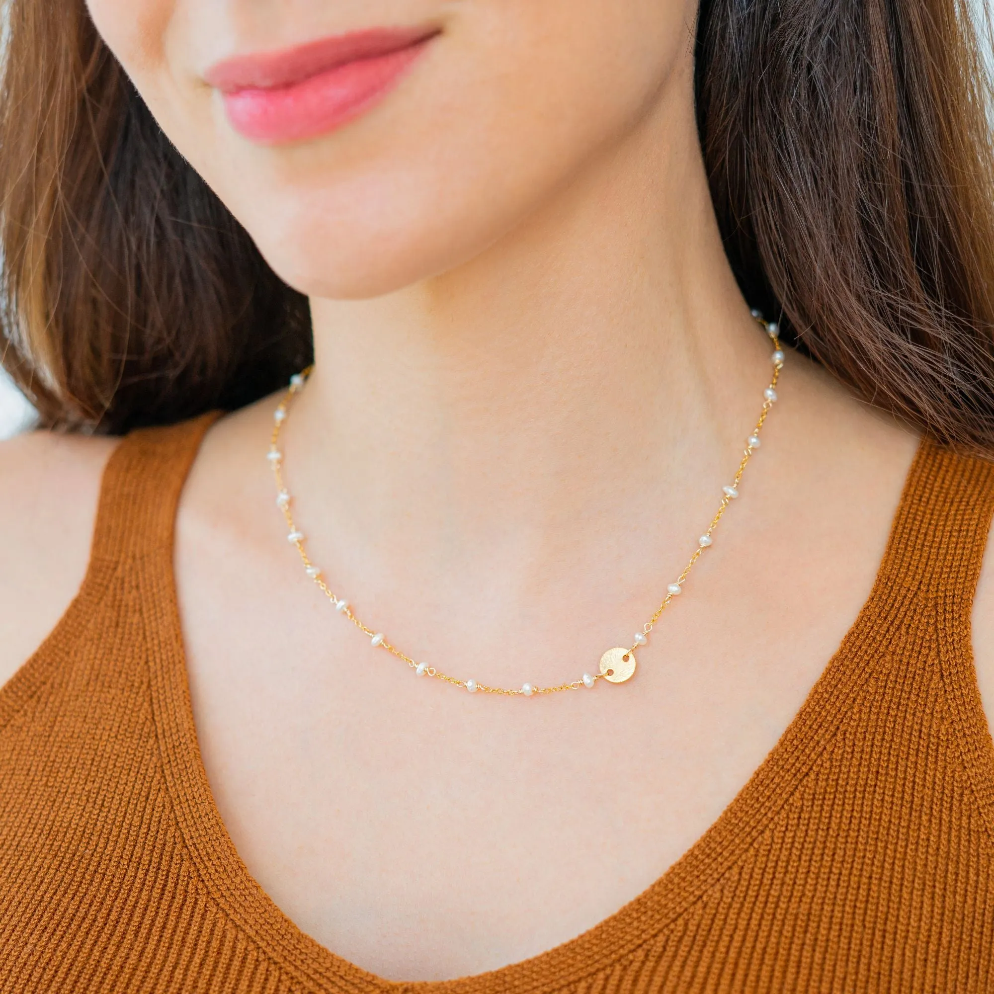 The "Paloma" Chain - Pearl