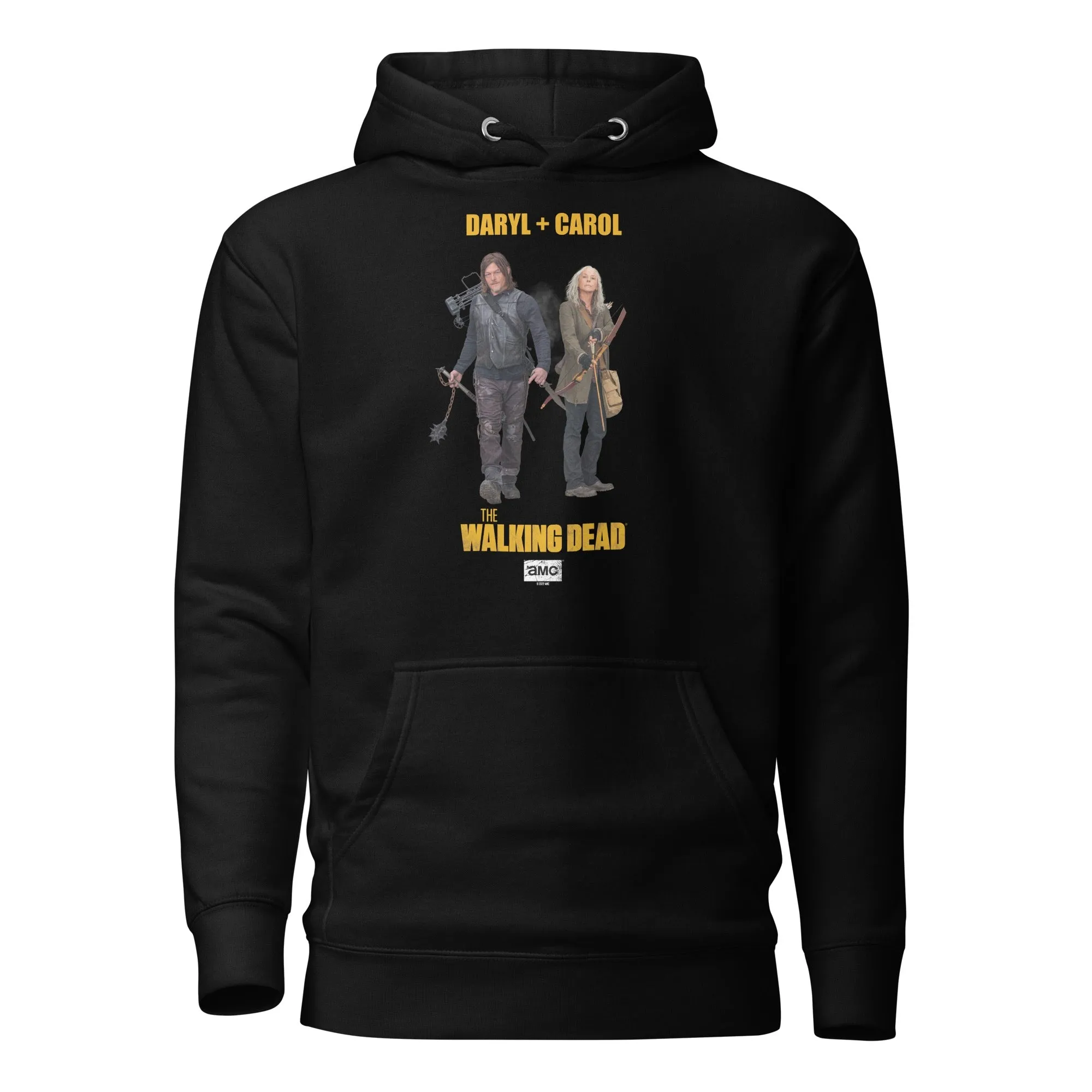 The Walking Dead Daryl   Carol Unisex Premium Hoodie