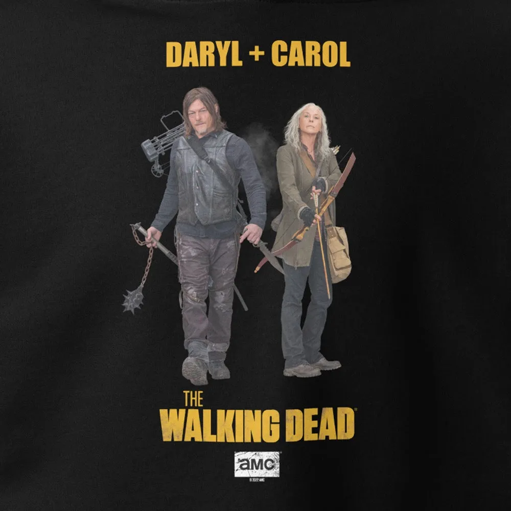 The Walking Dead Daryl   Carol Unisex Premium Hoodie