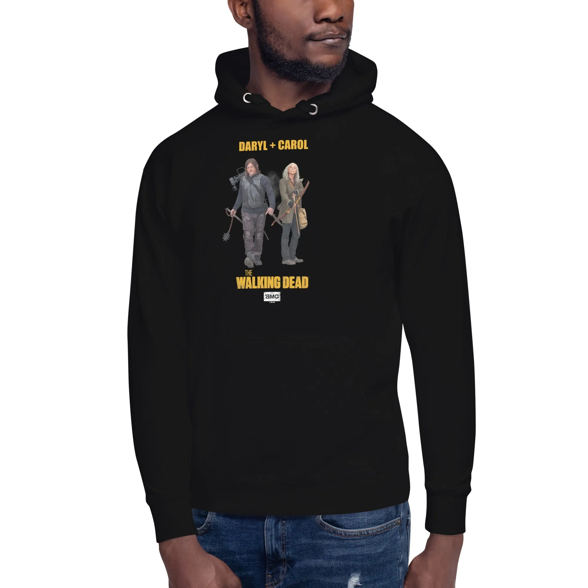 The Walking Dead Daryl   Carol Unisex Premium Hoodie