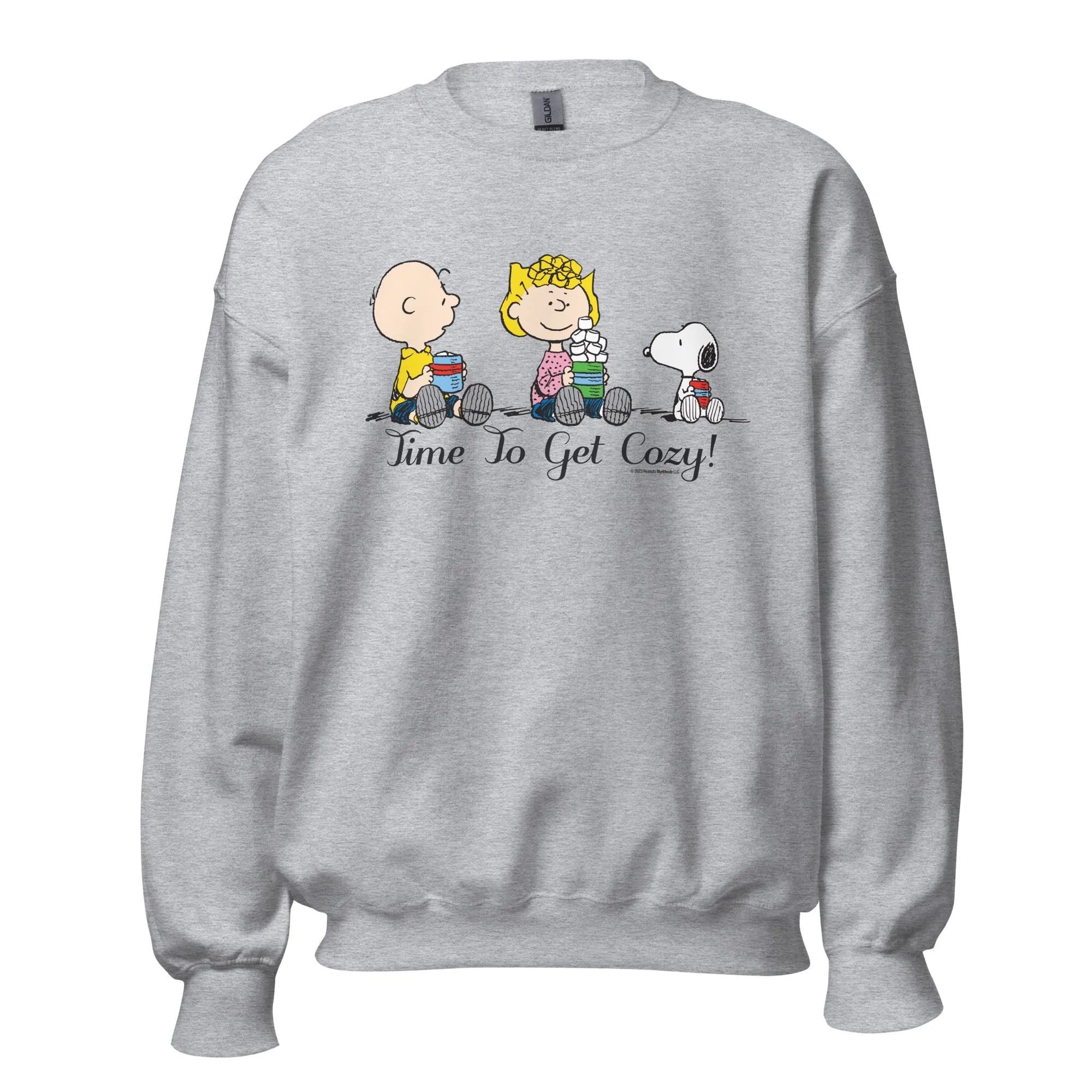 Time To Get Cozy Adult Sweatshirt