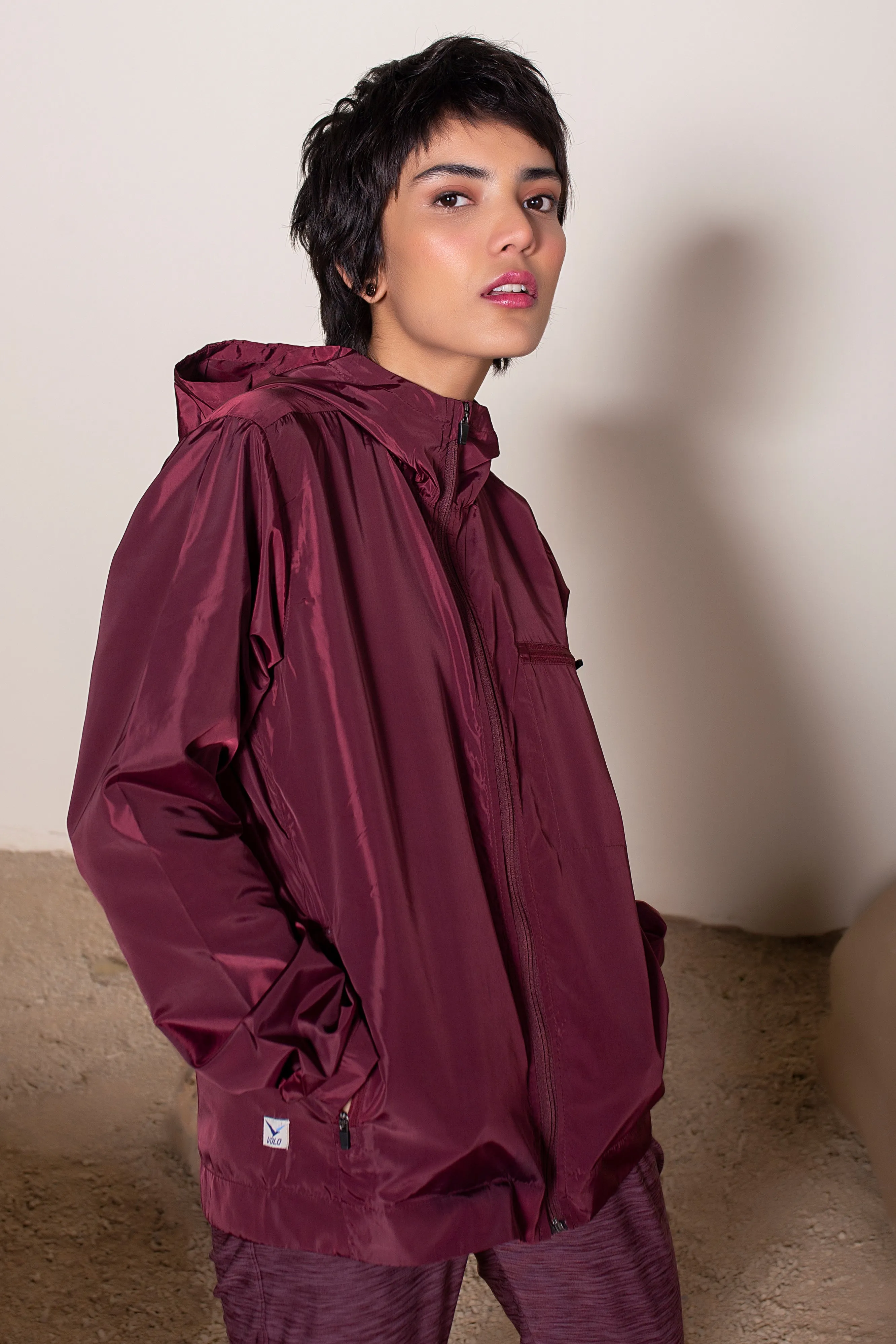 Windansea Jacket Maroon 2.0